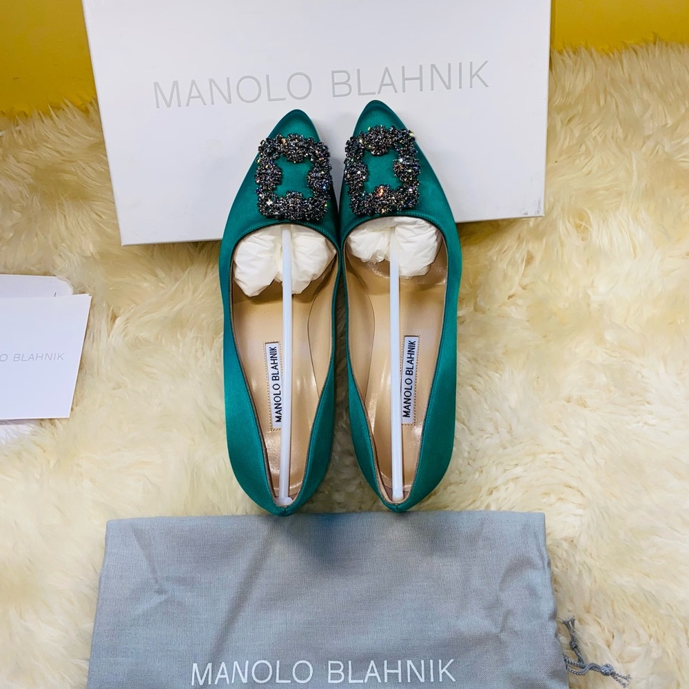 New authentic Manolo Blahnik hangisi 105mm heels - Picture 11 of 16